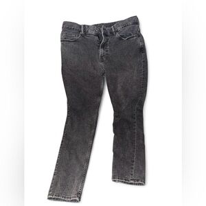 Mens Dark Grey H&M Slim Denim Jeans Size 31/30